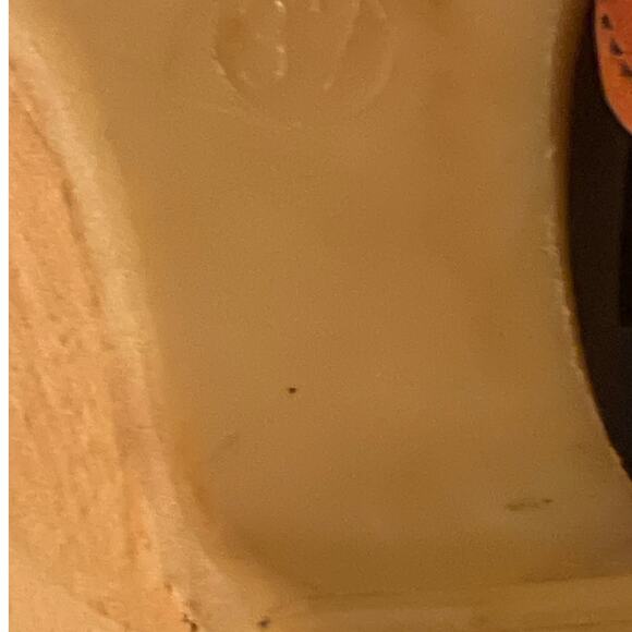 Skandals Sweden New York Vintage 60s 70s Bohemian Leather Cut Out Round Toe Wood - Picture 8 of 10